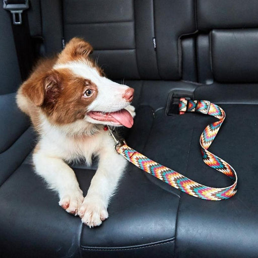 Wild Paws Adjustable Car Dog Seat Belt | Dog Car Restraint | Dog Safety Belt | Dog Car Harness | Pet Seat Belts | Travelling in Car with Dog | Dog Safety | Estilo Living