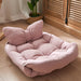 Cute Bow Multifunctional Plush Dog Bed Mattress & Dog Bed Nest | Dog Bed | Pet Beds | Dog Mattress | Pet Mattress | Foldable Mattress for Dogs | Boho Dog Bed | Cute Dog Beds | Estilo Living