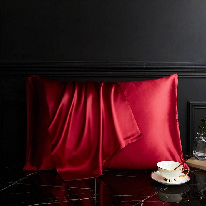 Vibrant Luxury Pure Mulberry Silk & Tencel Pillowcases | Silk Pillowcases | Beauty Pillowcases | Mulberry Silk Pillowcases | Pillowcases for Skin | Estilo Living