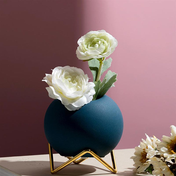 Abstract Colors Flower Pots Home Decor Collection-Estilo Living