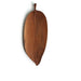 Oriental Leaf Wooden Serving Trays-Kitchen-Estilo Living-Curved Leaf - Large-Estilo Living