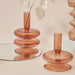 Autumn Glass Taper Candle Holder & Vase Collection | Home Decor | Glass Vases | Glass Candle Holders | Brown Vases | Abstract Candlesticks | Estilo Living