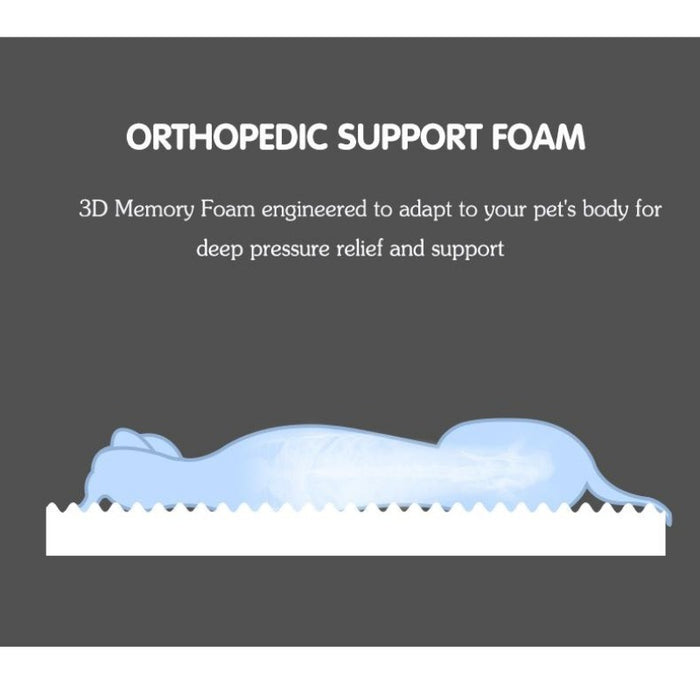 Plush Orthopedic Memory Foam Dog Mattress | Buy Orthopedic Dog Bed & Memory Foam Dog Bed Online | Estilo Living
