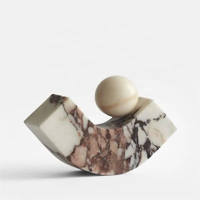 Arch Calacatta Bookend | Marble Bookends | Stylish Bookends | Marble Decor | Calacatta Decor | Stone Bookends | Calacatta Sculptures | Estilo Living
