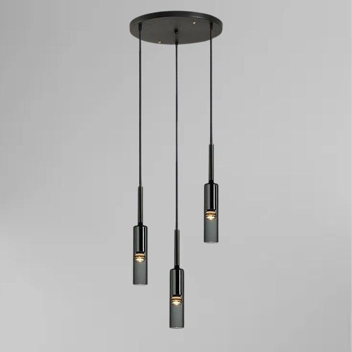 Smoke Gray Glass Tube LED Modern Pendant Lights | Hanging Pendant Lights | Modern Pendant Lights | Glass Pendant Lights | Modern Lights | Small Pendant Light Fixtures | Glass Pendant Lamp | Modern Lighting | Hanging Pendant Lighting | Modern Pendant Lighting | Glass Pendant Lighting | LED Pendant Lights | Buy LED Pendant Lighting Online Now at Estilo Living