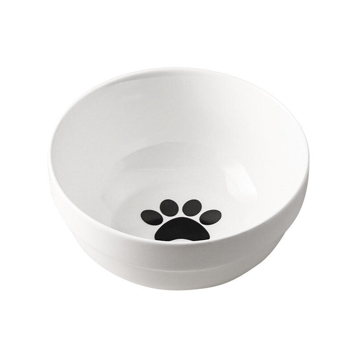 Cute Elevated Ceramic Dual Cat Bowl with Stand | Cat Bowls | Dog Bowls | Pet Bowls | Dog Feeder | Cat Feeder | Transparent Pet Bowls | Estilo Living