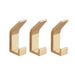 Gold Aluminum Wall Hooks Decorative | Gold Hooks | Robe Hooks | Bathroom Hooks | Entryway Coat Hooks | Decorative Hooks | | Buy Wall Hooks Coat Online Now | Wall Storage & Small Houses Storage Ideas | Estilo Living
