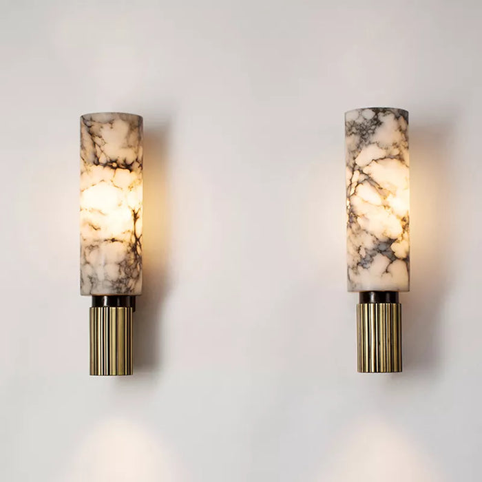 Aldo Luxury Marble & Brass Wall Sconce Lights | Marble Wall Sconces | Wall Sconce Lights | Wall Lamps | Modern Wall Sconces | Wall Lamp Light | Luxury Wall Sconces Light | Wall Sconce Lights for Bathrooms | Wall Sconces Modern | Luxe Wall Sconces Lights | Black Wall Sconces | Art Deco Lighting | Wall Sconce Down Lighting | Wall Sconce Lights Bedroom | Copper Wall Sconces | Gold Wall Sconces | Wall Sconces for Bathroom | Wall Sconces Marble | Buy Luxe Wall Sconces Gold Online Now at Estilo Living