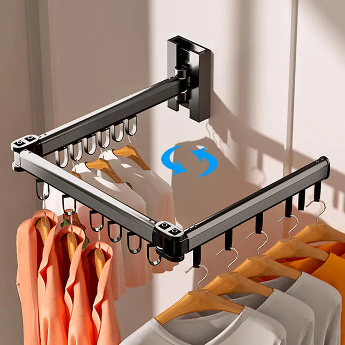 Wall-Mounted Foldable Clothes Drying Rack | Folding Drying Rack Wall Mounted | Foldable Clothes Drying Rack | Foldable Clothes Hanging Rack | Folding Dryer Rack for Clothes | Wall-Mounted Clothes Hanging Rack | Foldable Clothes Hanging Rack | Buy Folding Clothes Drying Rack Online Now at Estilo Living