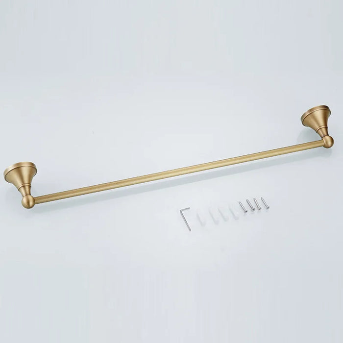 Harvey Vintage Brass Single Towel Rail Towel Rack | Towel Holder | Towel Rack | Towel Rail | Towel Bar | Towel Rod | Towel Hanger Bar | Towel Rack Rail | Towel Holders | Towel Racks | Towel Rack for Bathroom | Towel Holder for Bathroom | Bathroom Towel Holder | Bathroom Towel Rack | Vintage Towel Holder | Towel Bars | Bath Towel Rail | Bath Towel Holder | Shower Towel Holder | Buy Towel Rail Racks Online Now at Estilo Living