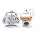 Pure Elegance Porcelain & Glass Teapot Set | Ceramic Teapot Sets | Marble Ceramic Glass Teapots | Drinkware | Estilo Living