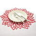 Metallic Floral PVC Placemats | Tableware | Table Settings | Decorative Placemats | Estilo Living