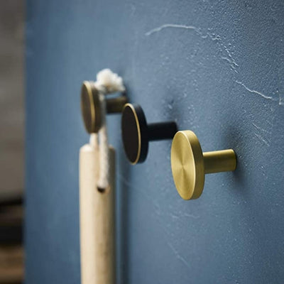 Samson Brass Wall Hooks Decorative | Wall Storage | Sea Shell Hooks | Retro Hooks | Wall Hooks | Brass Hooks | Brass Wall Hooks | Gold Wall Hooks | Coat Hooks | Robe Hooks | Bathroom Robe Hooks | Estilo Living