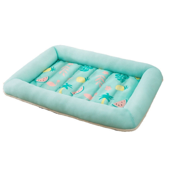 Tropical Summer Dog Cooling Bed | Pet Beds | Pet Cooling Beds | Dog Cooling Beds | Keeping Your Dog Cool In Summer | Estilo Living