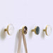 Sea Shell & Brass Wall Hooks Decorative | Wall Storage | Sea Shell Hooks | Retro Hooks | Wall Hooks | Brass Hooks | Brass Wall Hooks | Gold Wall Hooks | Coat Hooks | Robe Hooks | Bathroom Robe Hooks | Estilo Living