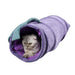 Summer Garden Corduroy Cat Tunnel | Cat Toys | Cat Entertainment | Collapsible Cat Tunnel | Cute Cat Tunnels | Sunflower Cat Tunnel | Eggplant Cat Tunnel | Carrot Cat Tunnel | Farmhouse Cat Tunnels | Estilo Living  