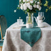 Palisades Luxury Table Runners with Tassels | Table Runner | Buffet Runner | Side Board Runner | Decorative Runners | Hallway Table Runners | Tallboy Runners | Dresser Runners | Teal Table Runners | Estilo Living
