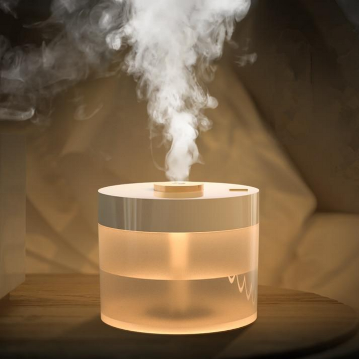 Pearlescent Portable Air Humidifier & Purifier with LED Light 780ml | Diffuser | Humidifiers | Stylish Diffusers for Home | Humidifiers for Home | Estilo Living
