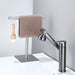 Cloe Silver Standing Bathroom Hand Towel Rack | Bathroom & Kitchen Towel Rack and Hand Towel Holder | Hand Towel Rack for Bathroom | Hand Towel Holder for Bathroom | Towel Bar Bathroom | Bathroom Hand Towels Holder | Towel Standing Rack | Hand Towel Trees | Hand Towel Bars | Towel Rack Standing | Towel Rack Bathroom | Standing Towel Rack | Towel Rack for Bathroom | Buy Bathroom Hand Towel Holders Online Now at Estilo Living