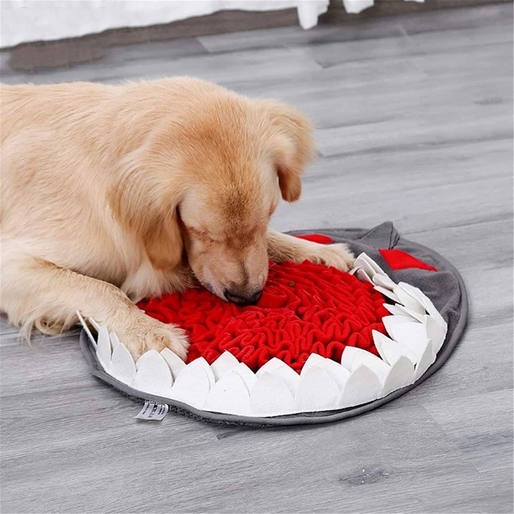 Dog Pizza Sniffing Mat Pet Nose Smell Training Pad Dog Snuffle Toy