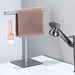 Cloe Silver Standing Bathroom Hand Towel Rack | Bathroom & Kitchen Towel Rack and Hand Towel Holder | Hand Towel Rack for Bathroom | Hand Towel Holder for Bathroom | Towel Bar Bathroom | Bathroom Hand Towels Holder | Towel Standing Rack | Hand Towel Trees | Hand Towel Bars | Towel Rack Standing | Towel Rack Bathroom | Standing Towel Rack | Towel Rack for Bathroom | Buy Bathroom Hand Towel Holders Online Now at Estilo Living