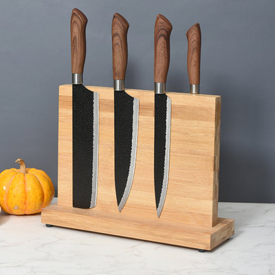 Bamboo Magnetic Knife Holder Block | Knife Racks | Kitchen Storage | Kitchen Organizers | Estilo Living