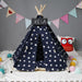 Plush Shapes Dog Teepee with Dog Bed | Pet Teepee | Pet Tent | Teepees for Dogs | Estilo Living