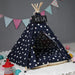 Plush Shapes Dog Teepee with Dog Bed | Pet Teepee | Pet Tent | Teepees for Dogs | Estilo Living