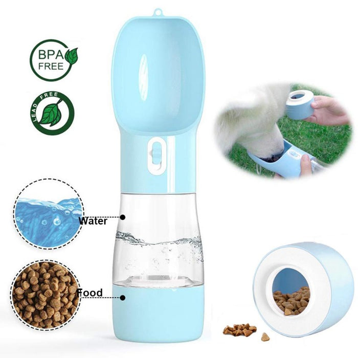 Multifunctional Portable Dog Water Bottle and Feeder - Pet Accessories - Bowls and Feeders - Estilo Living