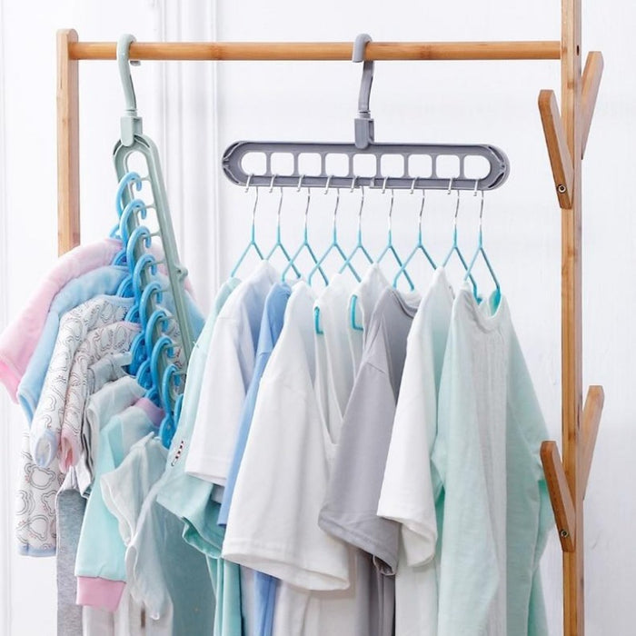 Rotating Nine-hole Clothes Hangers | Wardrobe Storage | Storage Solutions | Estilo Living