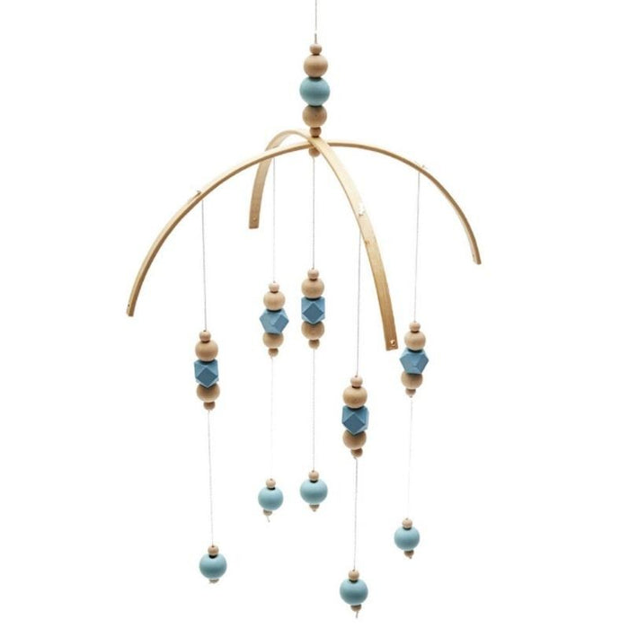 Nordic Wooden Bead Hanging Nursery Mobile-Nursery Canopy-Estilo Living