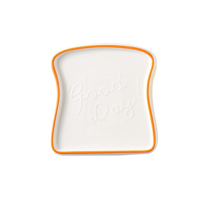 Best Thing Since Sliced Bread Ceramic Toast Plates | Breakfast Plates | Toast Plates | Toast Shaped Plates | Plates | Funny Plates | Estilo Living