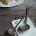 Antique Vintage Matte 4-Piece Cutlery Set | Vintage Flatware Sets | Vintage Cutlery Sets | Retro Cutlery | Stylish Cutlery | Antique Flatware | Elegant Flatware | Estilo Living