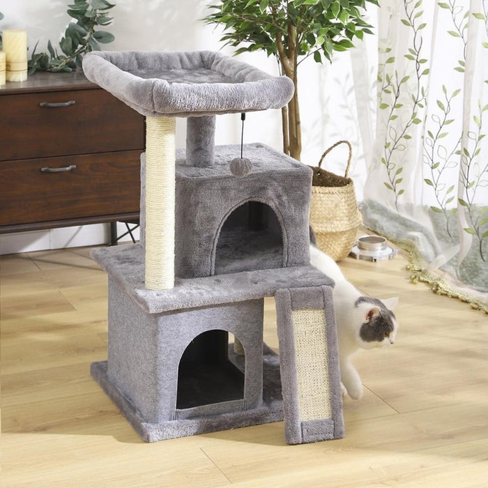 Cat Condo Climbing Cat Tree with Scratching Posts | Cat Trees | Cat Scratching Trees | Cat Scratching Posts | Cat Toys | Cat Condos | Cat Palace | Estilo Living