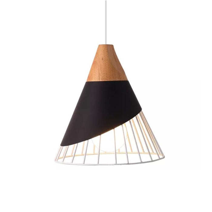 Nordic Industrial Wood Pendant Lights