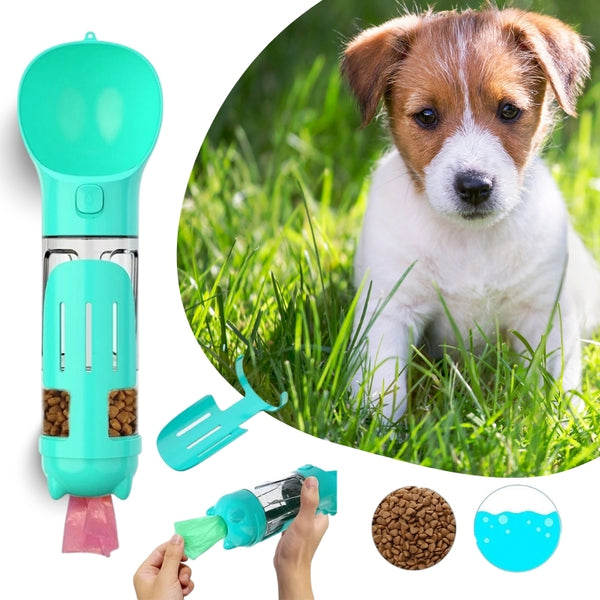 Portable pet 2024 water bottle