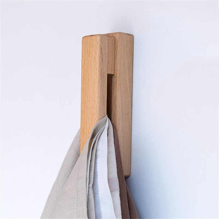 Beech Wood Towel Hook from the Nordic Wooden Towel Holders for the Bathroom Collection | Bathroom Storage | Wall Hooks | Estilo Living