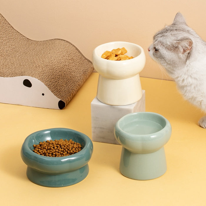 Luna Ceramic Elevated Cat Bowls | Ceramic Cat Bowl | Ceramic Pet Bowls | Dog Bowl | Pet Bowl | Pet Feeding Bowl | Dog Feeding Bowl | Elevated Pet Food Bowls | Cat Feeding Bowl | Raised Cat Food Bowls | Elevated Cat Bowl | Cat Dish | Ceramic Cat Food Bowls | Cat Water Bowl | Cat Bowls Ceramic | Raised Cat Bowls | Buy Elevated Cat Food Bowls Online Now at Estilo Living