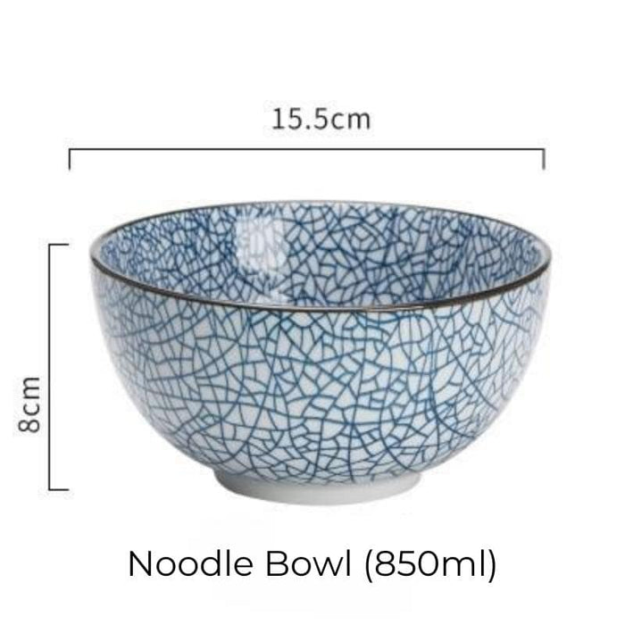 Traditional Japanese Ceramic Dinnerware Collection - Rice Bowl (300ml) | Ceramic Dinnerware Set | Ceramic Dinner Set | Porcelain Dinnerware Set | Japanese Dinnerware Set | Ramen Bowl Set | Japanese Noodle Bowl | Buy Online Now at Estilo Living