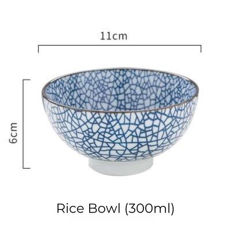 29 Pieces Japanese Chinese Style Dinnerware Set Ceramic Kitchen