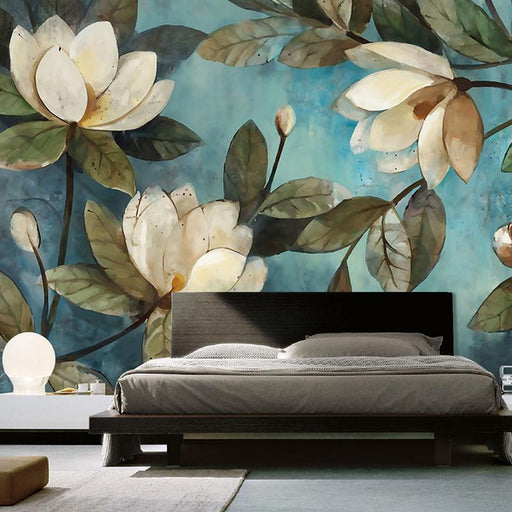 A Day for the Lily Mural Wallpaper Decal-Wallpaper for Living Room-Estilo Living
