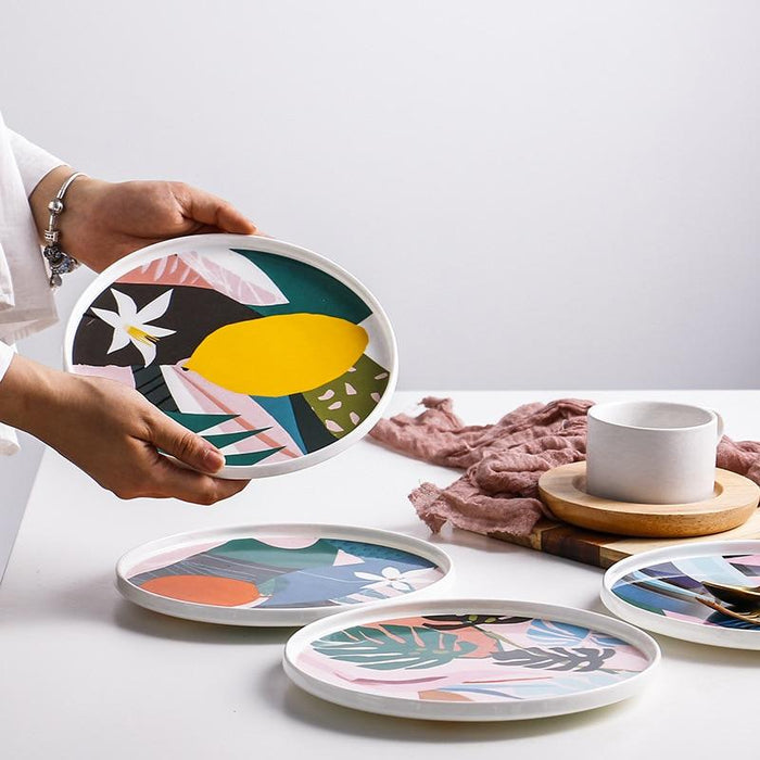 Birds of Paradise Serving Plate Collection-Cooking Utensils Collection-Estilo Living