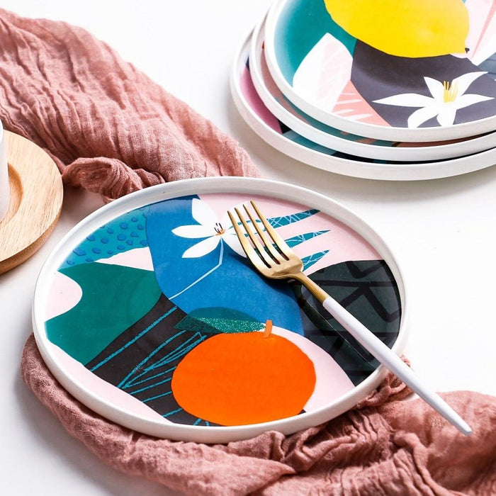 Birds of Paradise Serving Plate Collection-Cooking Utensils Collection-Estilo Living