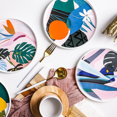 Birds of Paradise Serving Plate Collection-Cooking Utensils Collection-Estilo Living