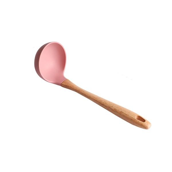 Pink color Soup Ladle from the Butter Cake Kitchen Utensils Collection - Buy Cooking Utensils and Baking Utensils Online Now - from Estilo Living