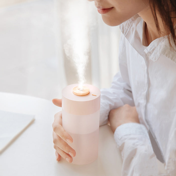Pearlescent Portable Air Humidifier & Purifier with LED Light 350ml | Diffuser | Humidifiers | Stylish Diffusers for Home | Humidifiers for Home | Estilo Living