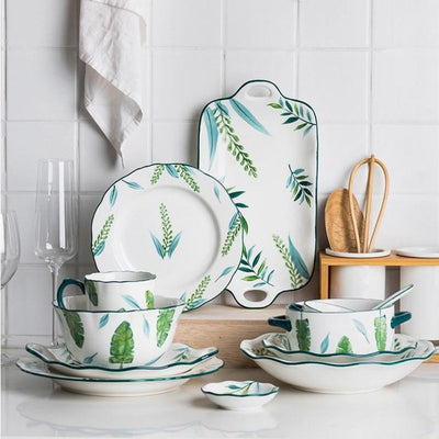 Leafy Way Dinnerware Collection-Eating Utensils Collection-Estilo Living