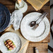 Manoir Farmhouse Embossed Floral Dinnerware Plates | Antique Plates | Vintage Plates | Embossed Plates | Floral Plates | Wedding Plates | Event Plates | Country Plates | French Plates | Estilo Living