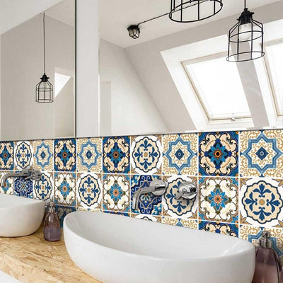 Moroccan-Style Tile Decal Set-Designer Decal-Estilo Living-Select-Select-Estilo Living