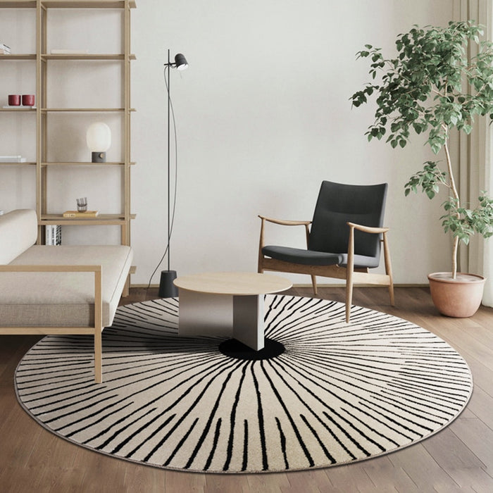 The Dara Round Floor Rugs Collection
